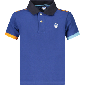 NORTH SAILS POLO MANICHE CORTE BAMBINO - Blu