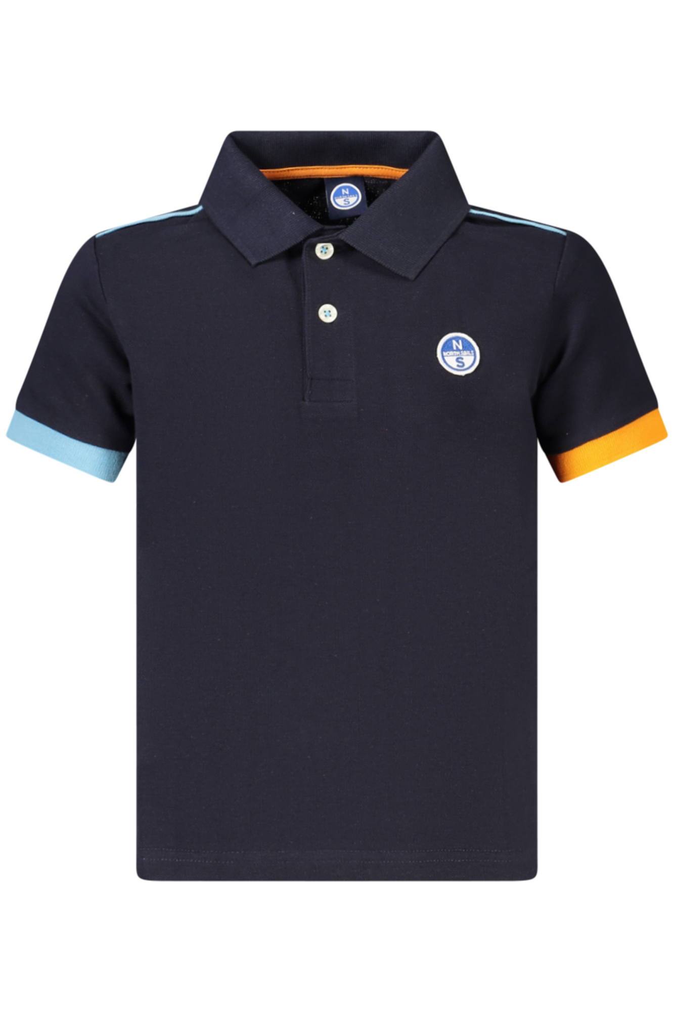 NORTH SAILS POLO MANICHE CORTE BAMBINO - Blu