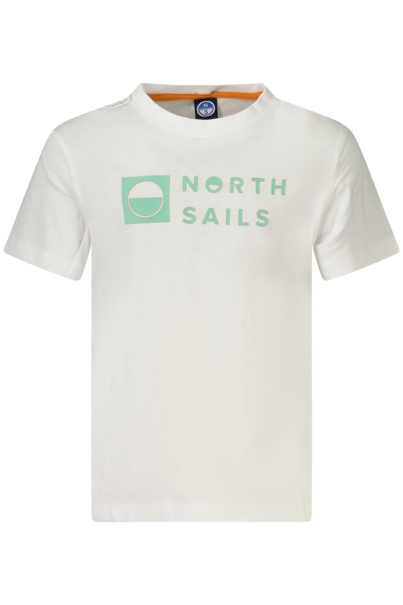 NORTH SAILS T-SHIRT MANICHE CORTE BAMBINO - Bianco
