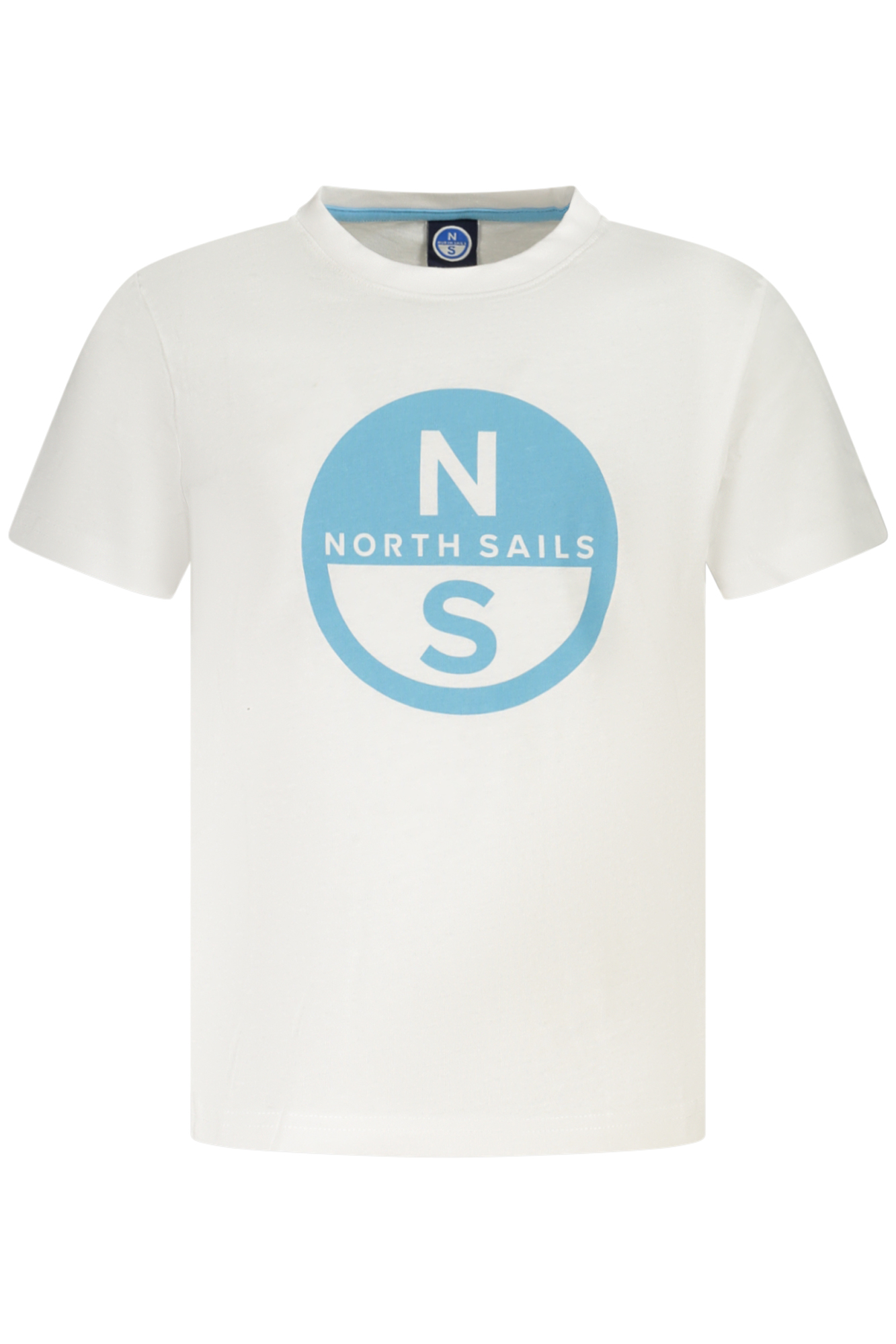NORTH SAILS T-SHIRT MANICHE CORTE BAMBINO - Bianco
