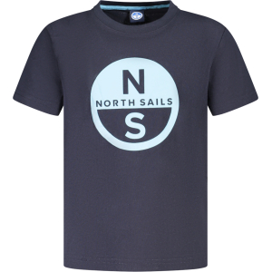 NORTH SAILS T-SHIRT MANICHE CORTE BAMBINO - Blu