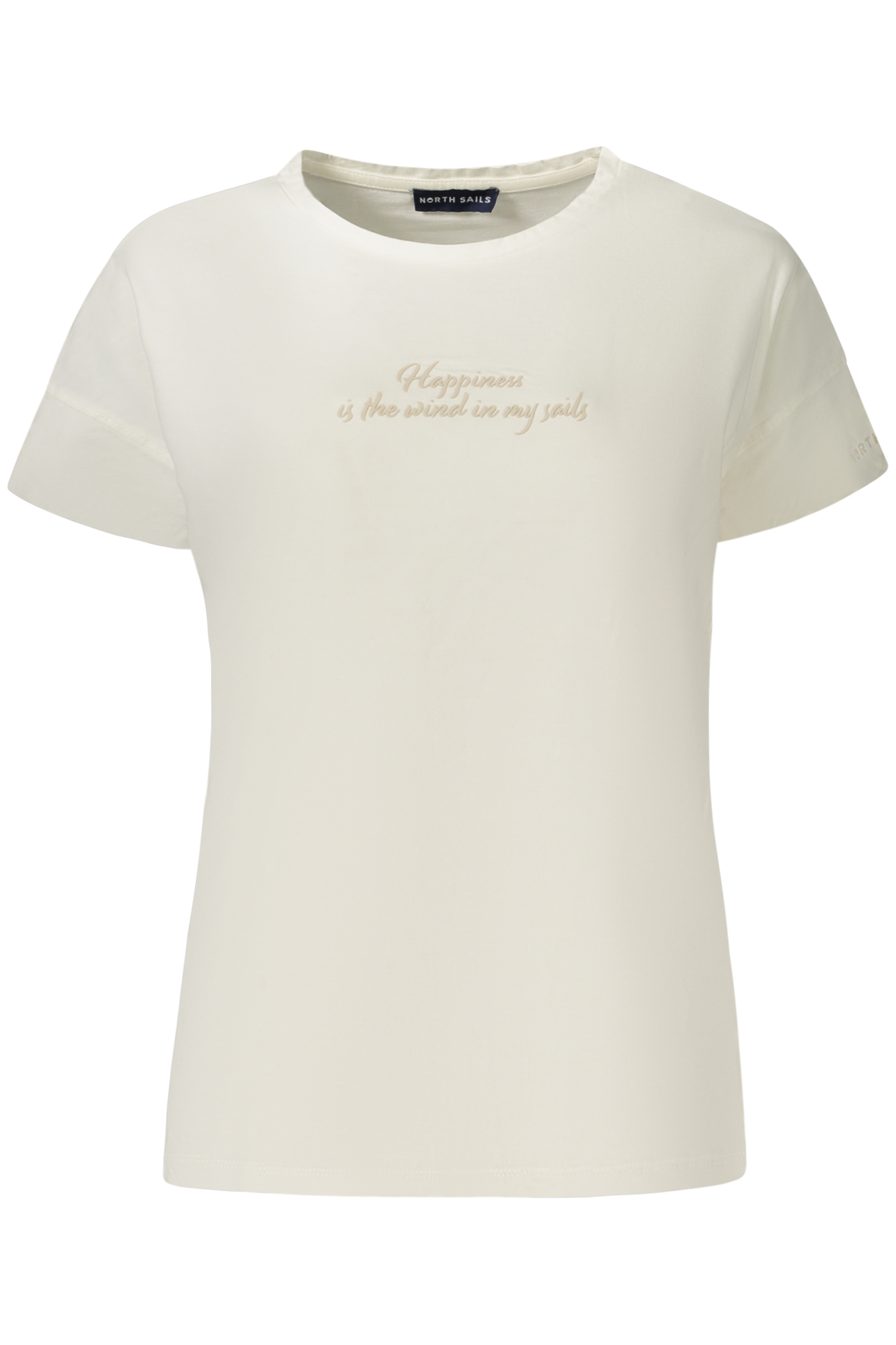 NORTH SAILS T-SHIRT MANICHE CORTE DONNA - Bianco