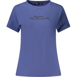 NORTH SAILS T-SHIRT MANICHE CORTE DONNA - Blu