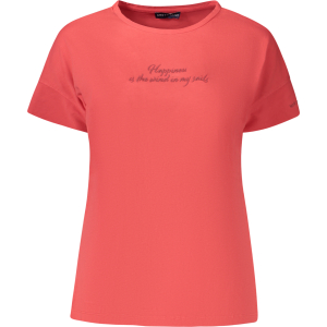 NORTH SAILS T-SHIRT MANICHE CORTE DONNA - Rosso