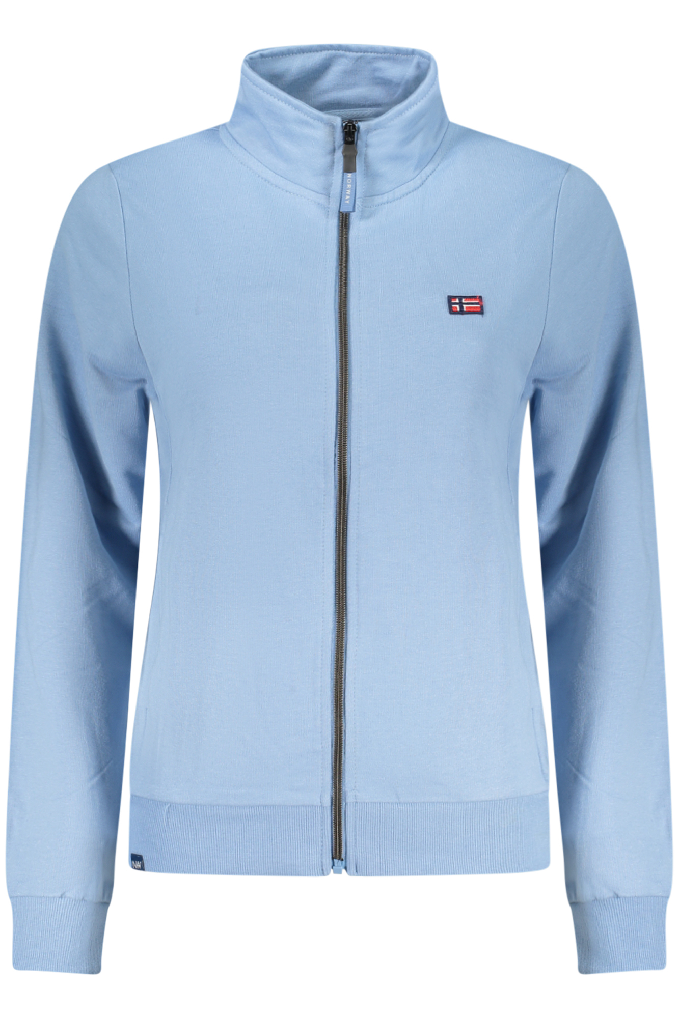 NORWAY 1963 FELPA CON ZIP DONNA - Azzurro