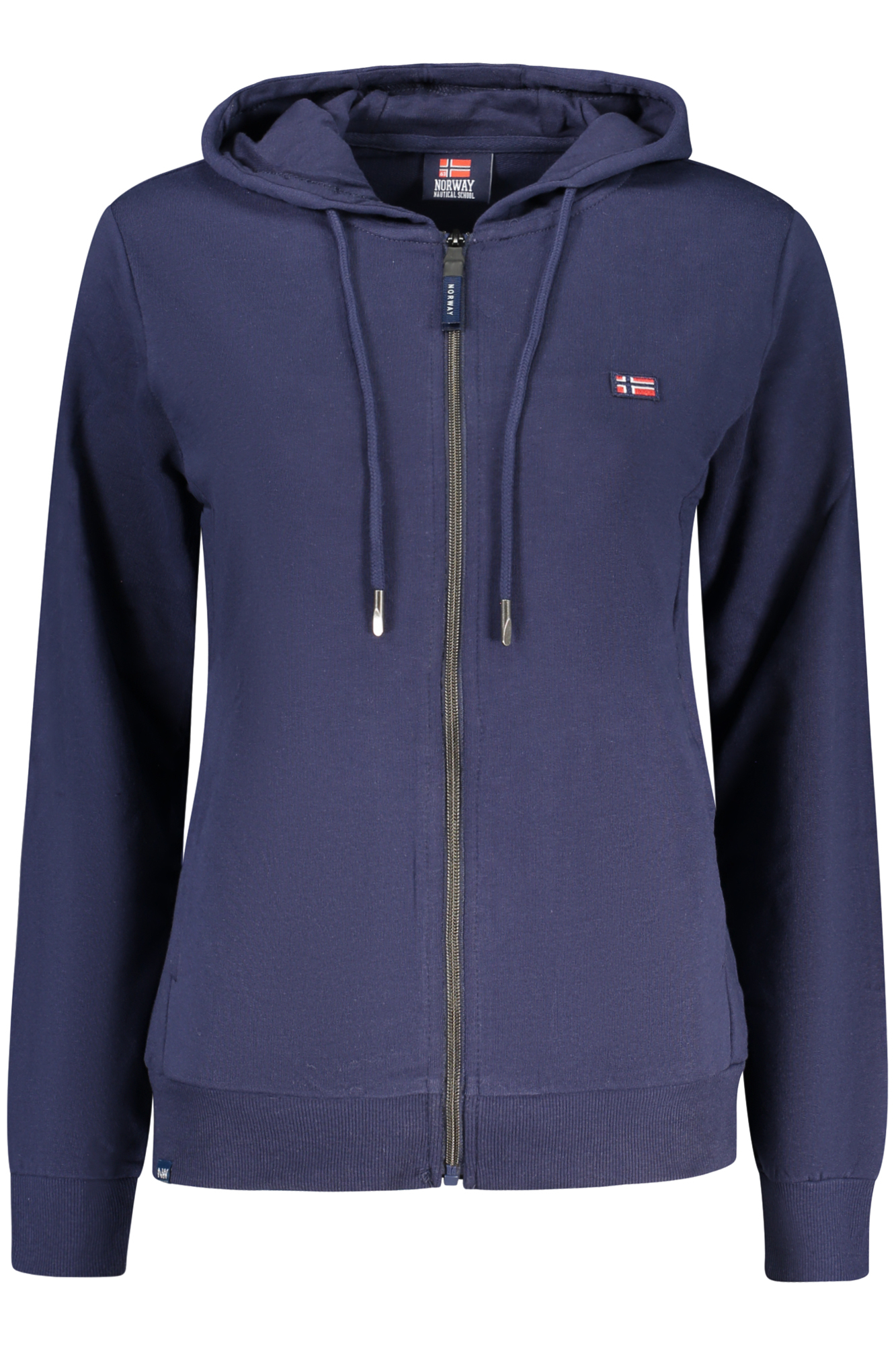 NORWAY 1963 FELPA CON ZIP DONNA - Blu