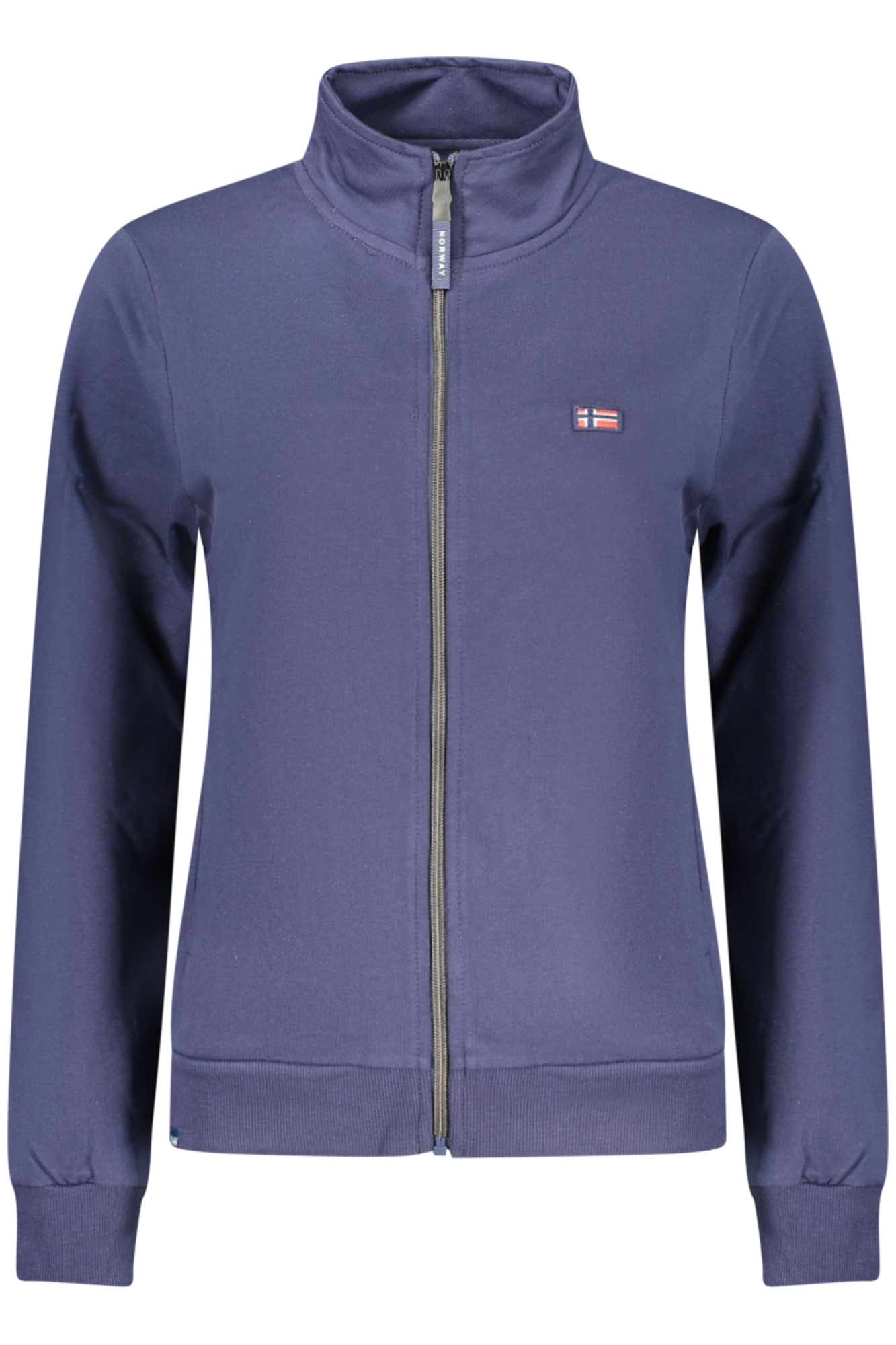 NORWAY 1963 FELPA CON ZIP DONNA - Blu