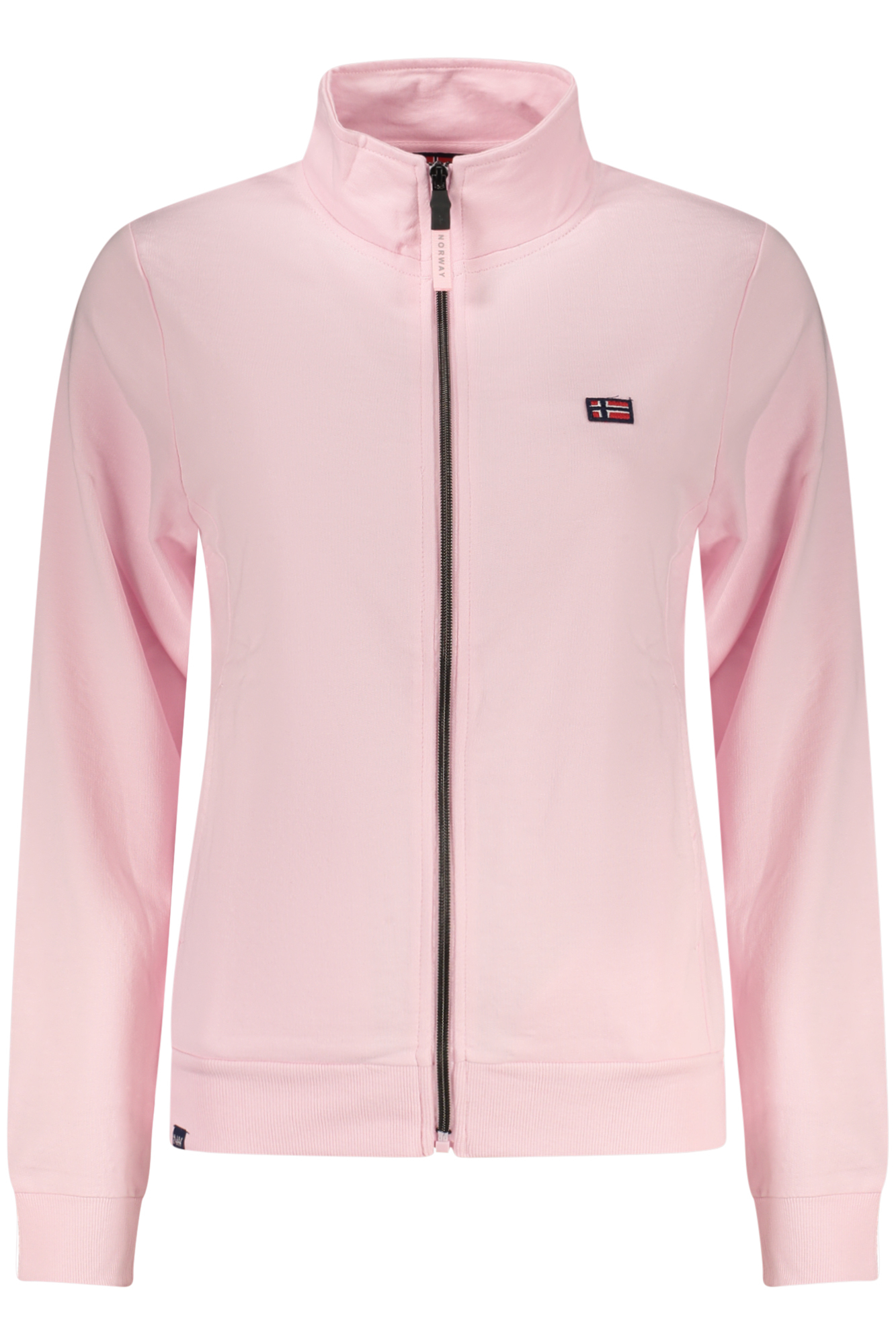 NORWAY 1963 FELPA CON ZIP DONNA - Rosa