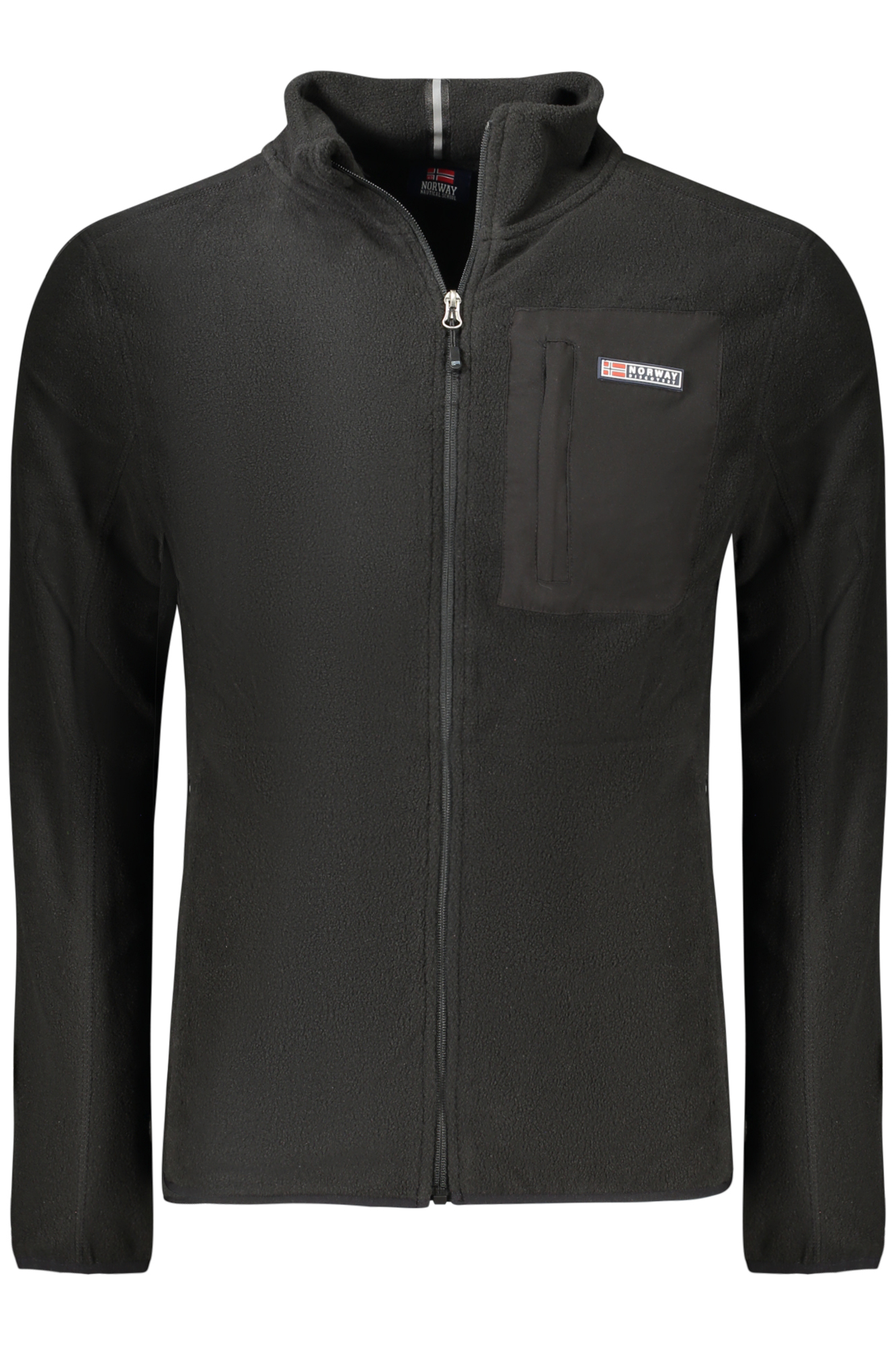 NORWAY 1963 FELPA CON ZIP UOMO - Nero