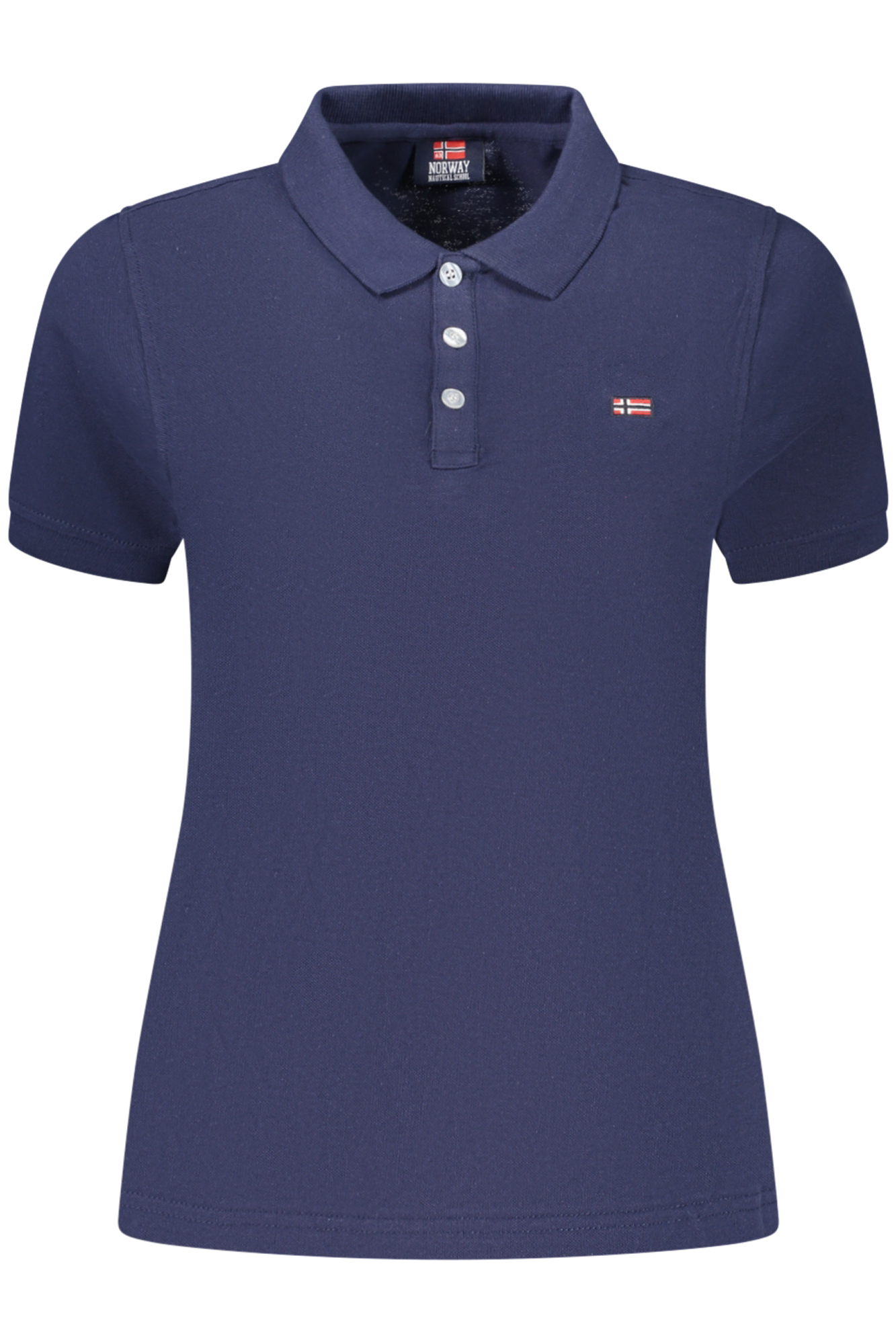 NORWAY 1963 POLO MANICHE CORTE DONNA - Blu