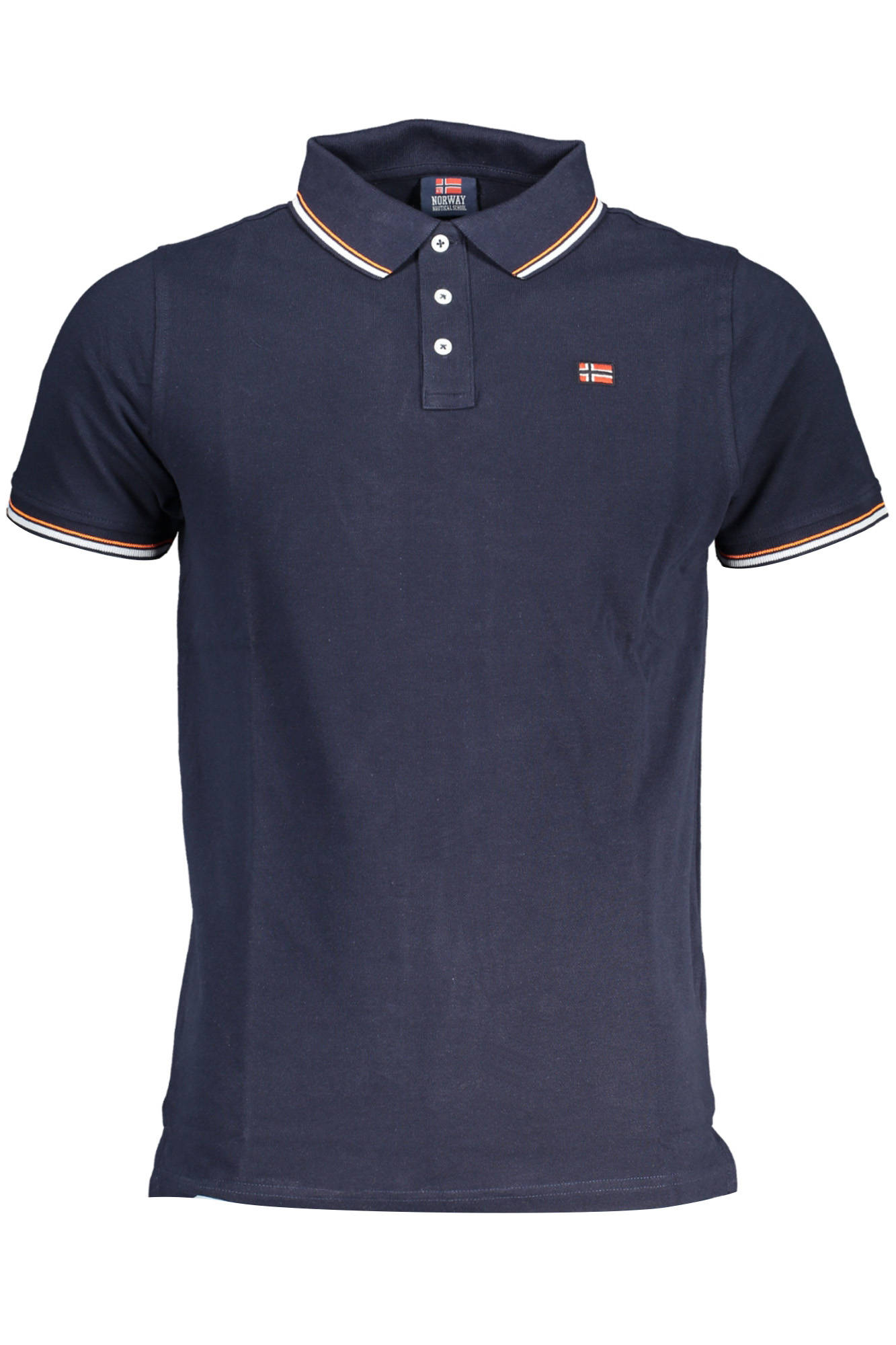 NORWAY 1963 POLO MANICHE CORTE UOMO - Blu