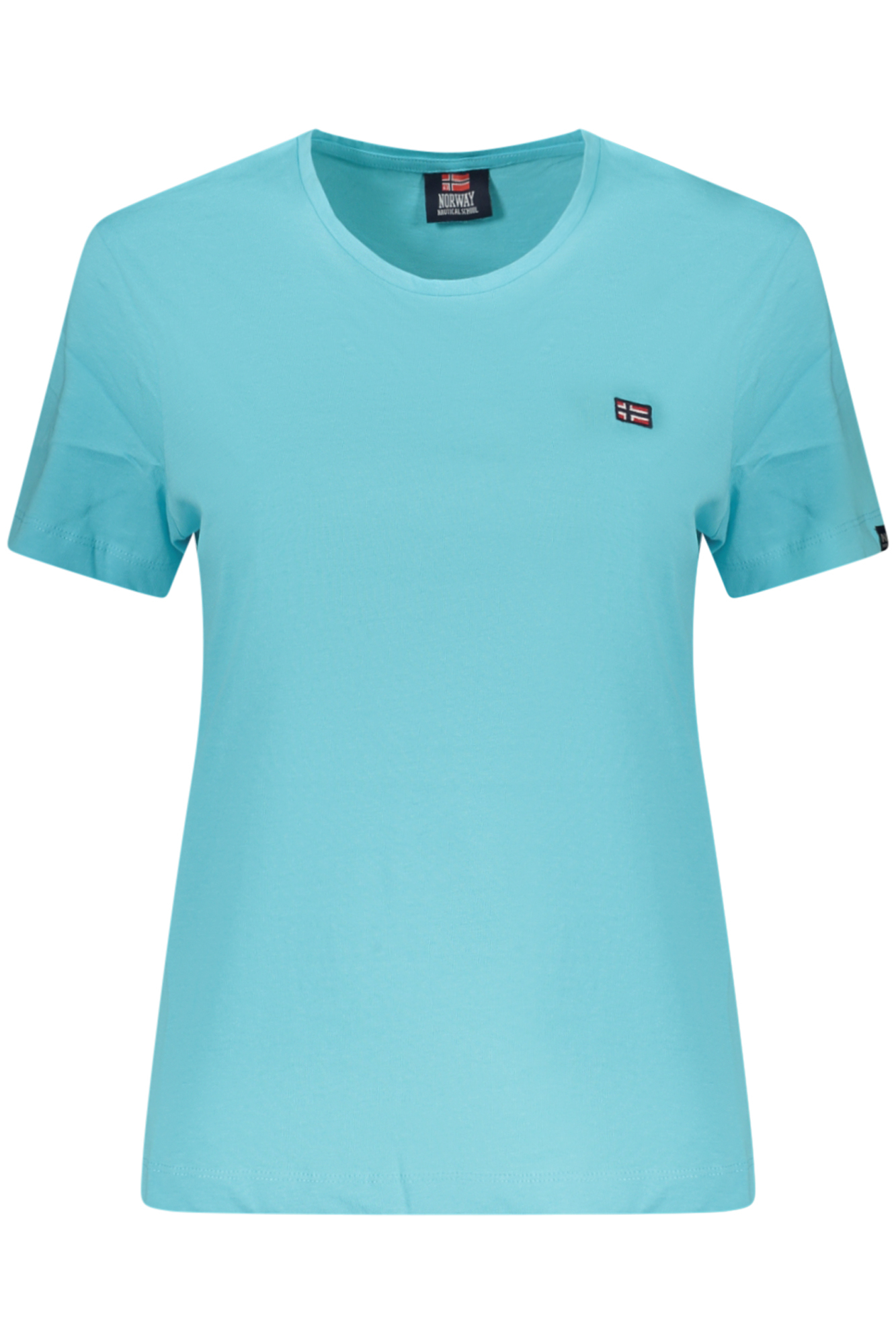NORWAY 1963 T-SHIRT MANICHE CORTE DONNA - Azzurro