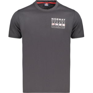 NORWAY 1963 T-SHIRT MANICHE CORTE UOMO - Nero