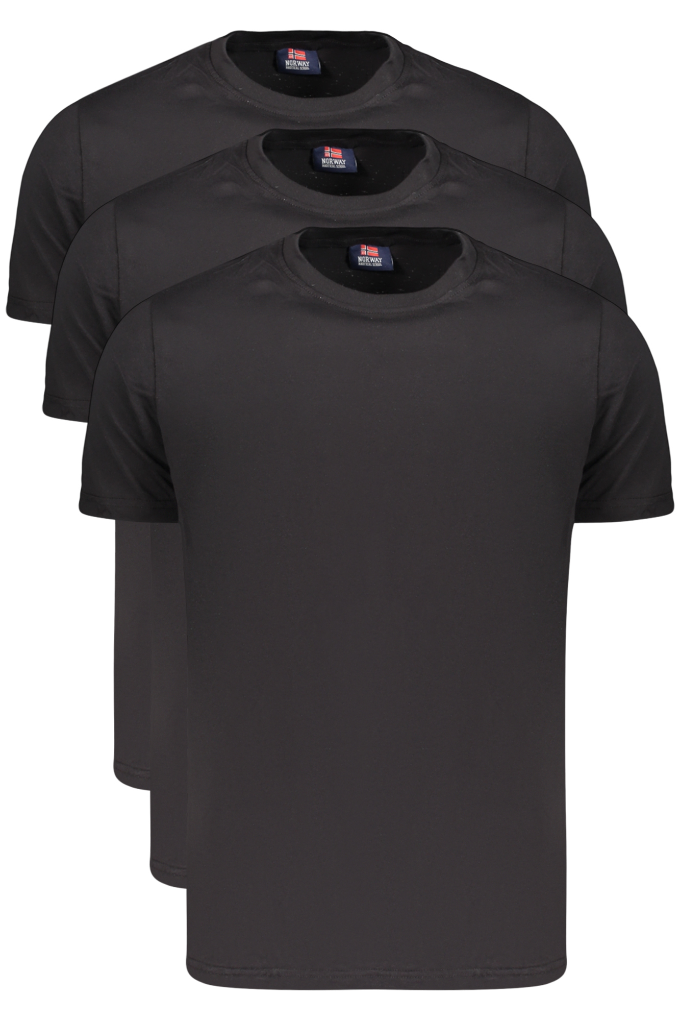 NORWAY 1963 T-SHIRT MANICHE CORTE UOMO - Nero