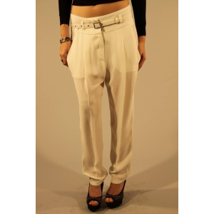PATRIZIA PEPE PANTALONE DONNA - Bianco