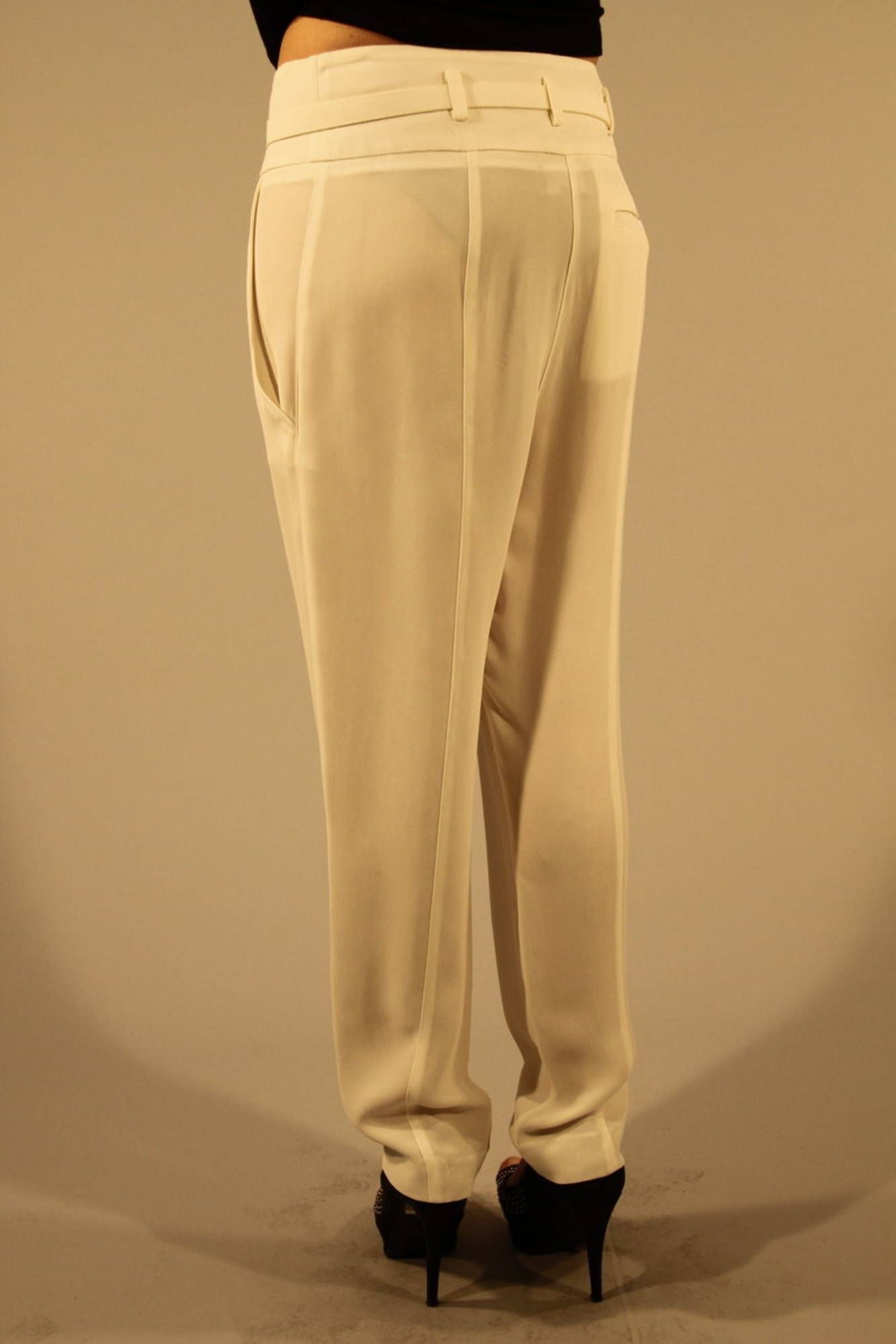 PATRIZIA PEPE PANTALONE DONNA - Bianco - immagine 2