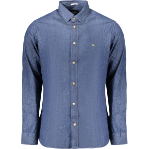 PEPE JEANS CAMICIA MANICHE LUNGHE UOMO - Blu