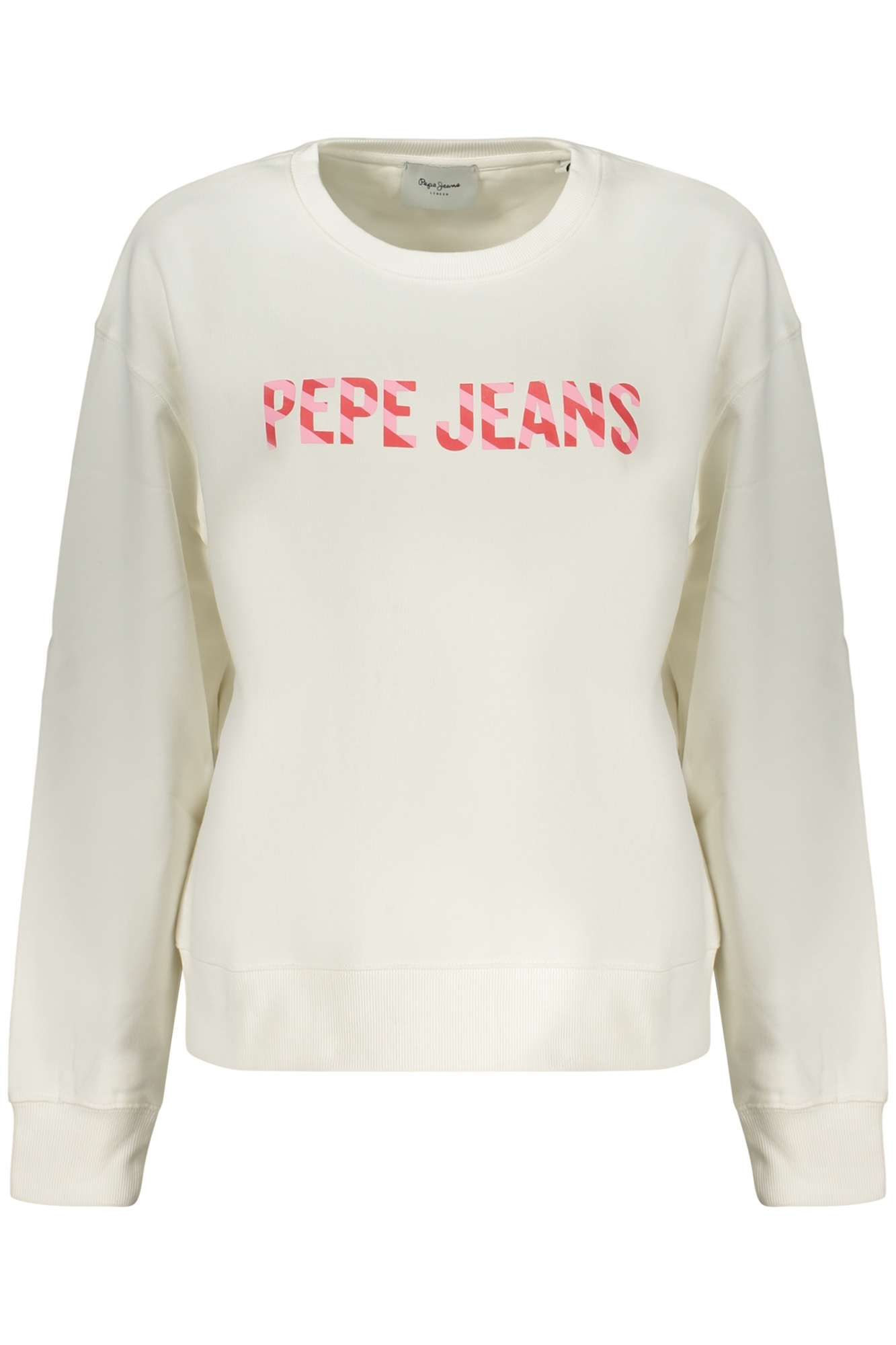 PEPE JEANS FELPA SENZA ZIP DONNA - Bianco