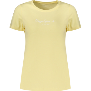 PEPE JEANS T-SHIRT MANICHE CORTE DONNA - Giallo