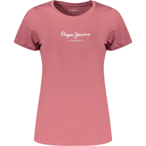 PEPE JEANS T-SHIRT MANICHE CORTE DONNA - Rosa