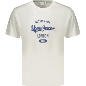PEPE JEANS T-SHIRT MANICHE CORTE UOMO - Bianco