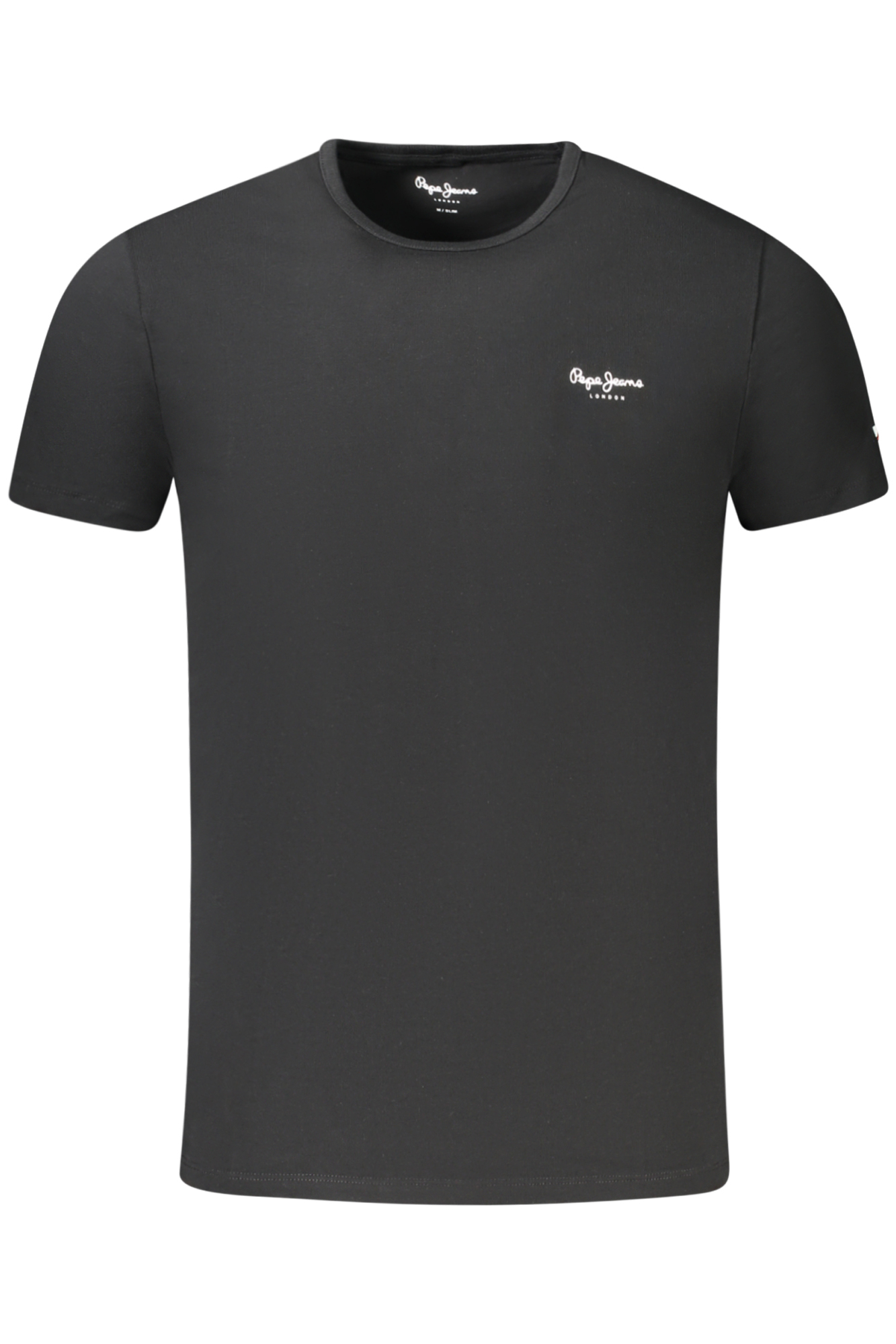 PEPE JEANS T-SHIRT MANICHE CORTE UOMO - Nero