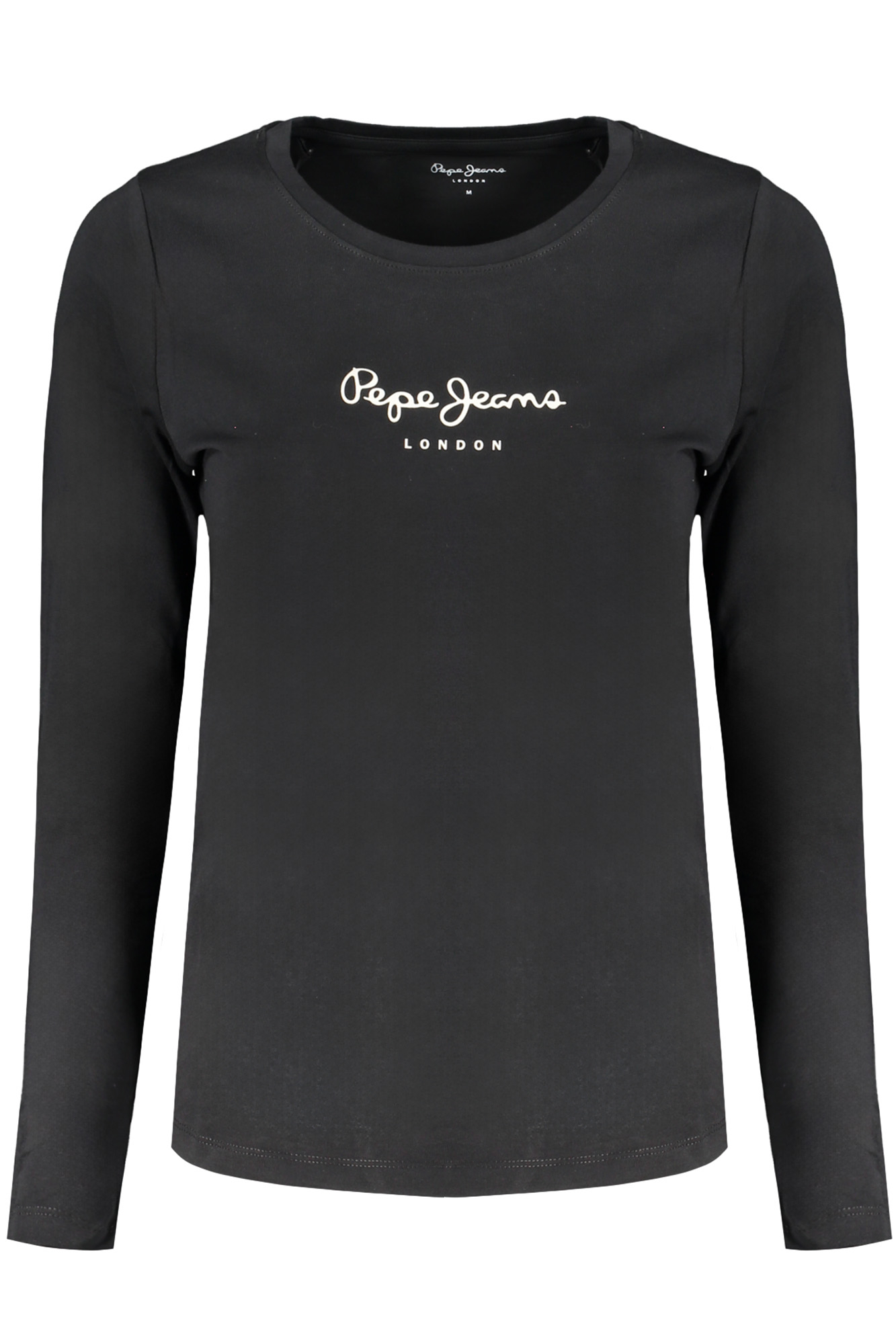 PEPE JEANS T-SHIRT MANICHE LUNGHE DONNA - Nero