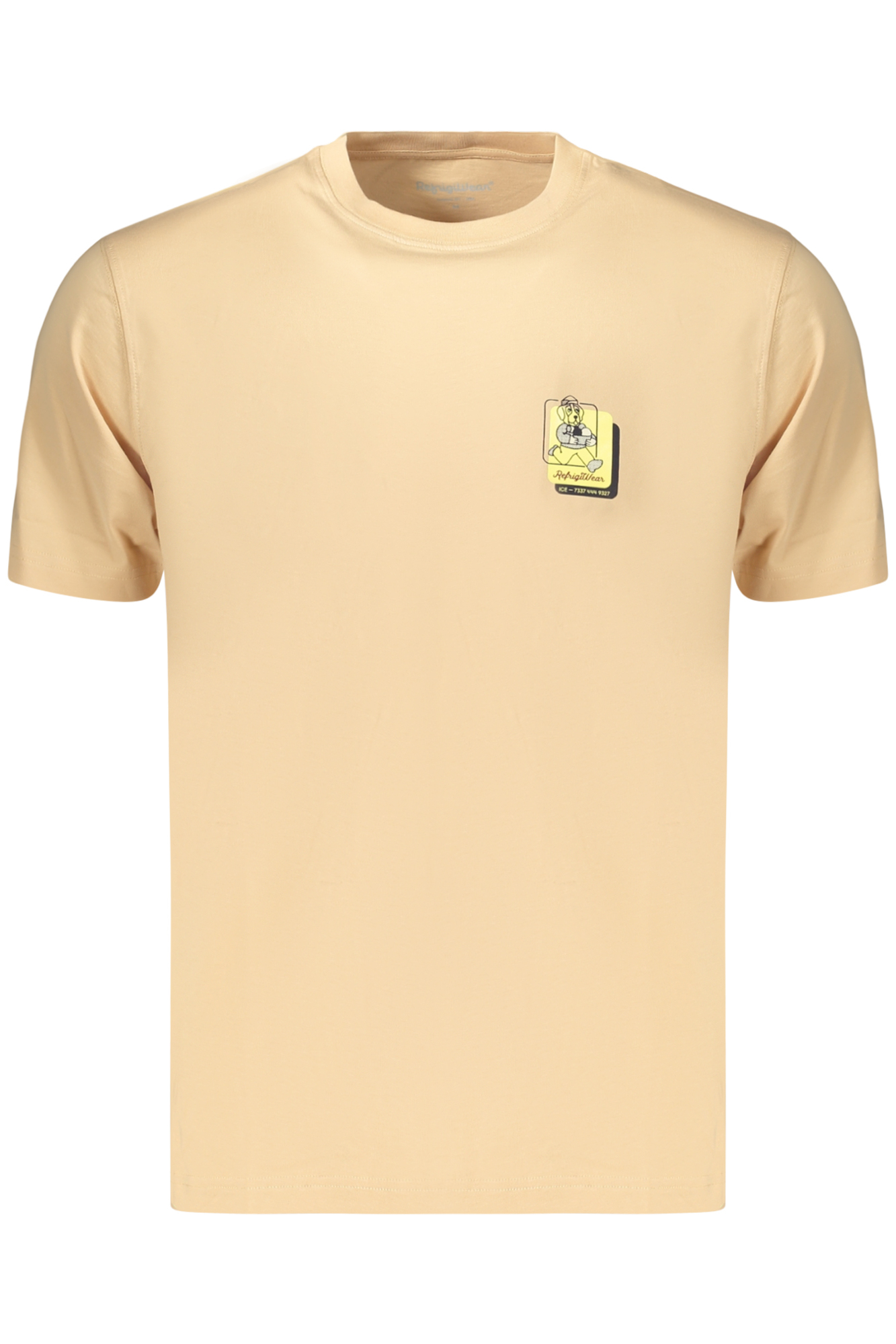 REFRIGIWEAR T-SHIRT MANICHE CORTE UOMO - Beige