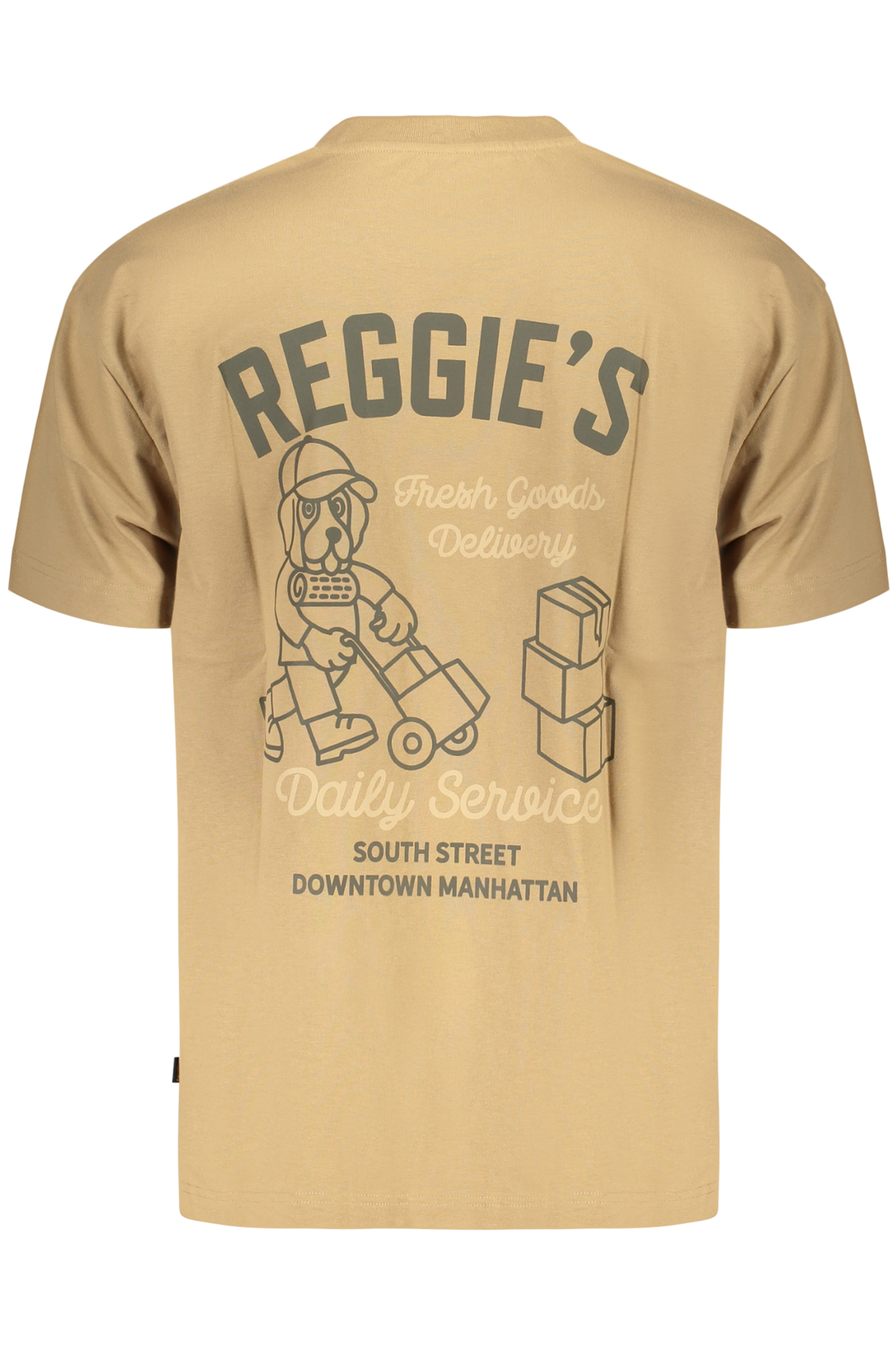 REFRIGIWEAR T-SHIRT MANICHE CORTE UOMO - Marrone - immagine 2