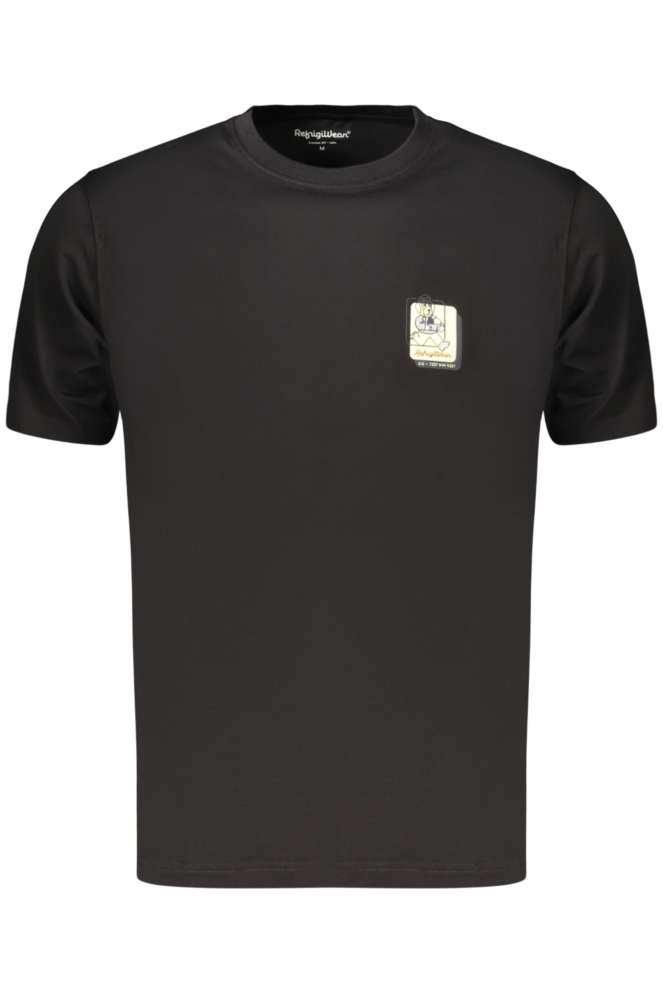REFRIGIWEAR T-SHIRT MANICHE CORTE UOMO - Nero