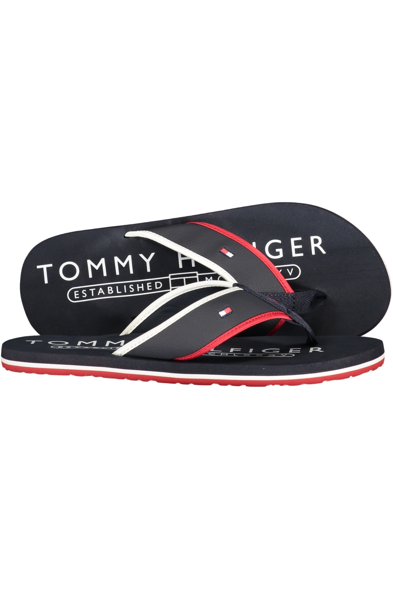 TOMMY HILFIGER CALZATURA CIABATTA UOMO - Blu