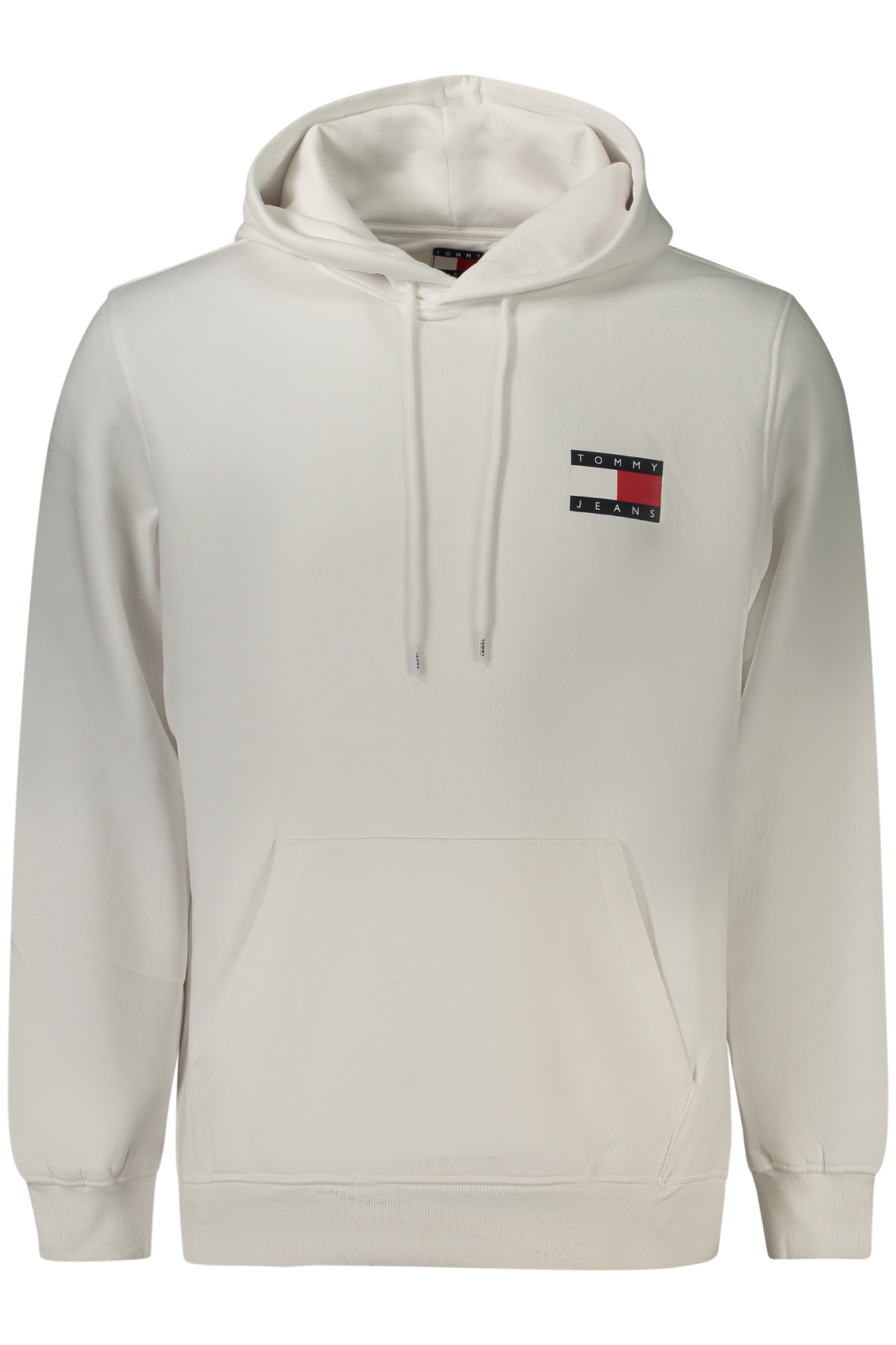 TOMMY HILFIGER FELPA SENZA ZIP UOMO - Bianco