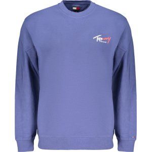 TOMMY HILFIGER FELPA SENZA ZIP UOMO - Blu