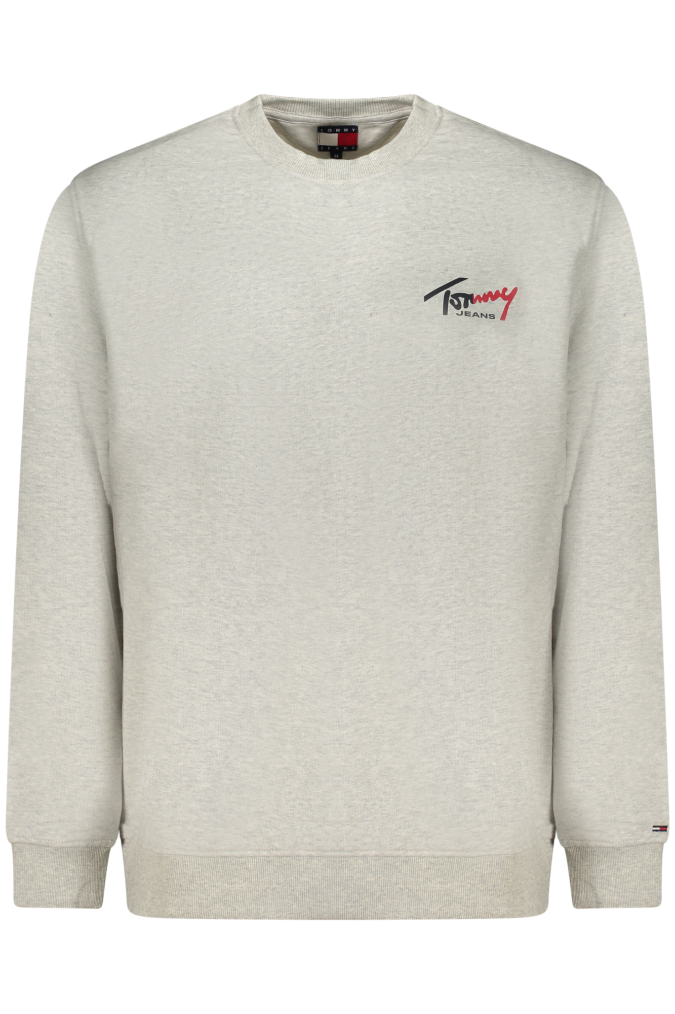 TOMMY HILFIGER FELPA SENZA ZIP UOMO - Grigio