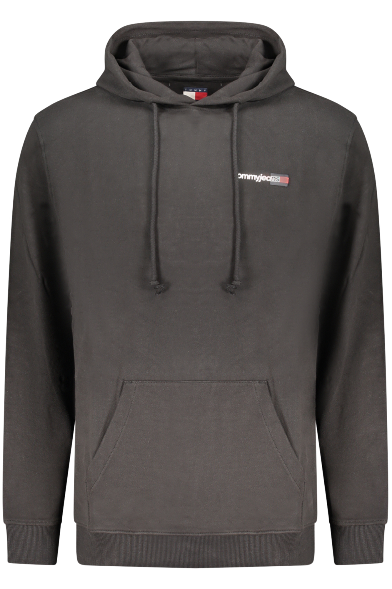 TOMMY HILFIGER FELPA SENZA ZIP UOMO - Nero
