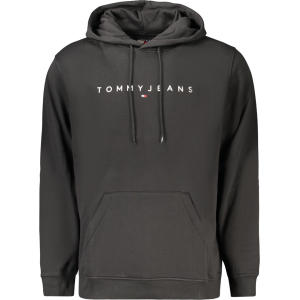 TOMMY HILFIGER FELPA SENZA ZIP UOMO - Nero