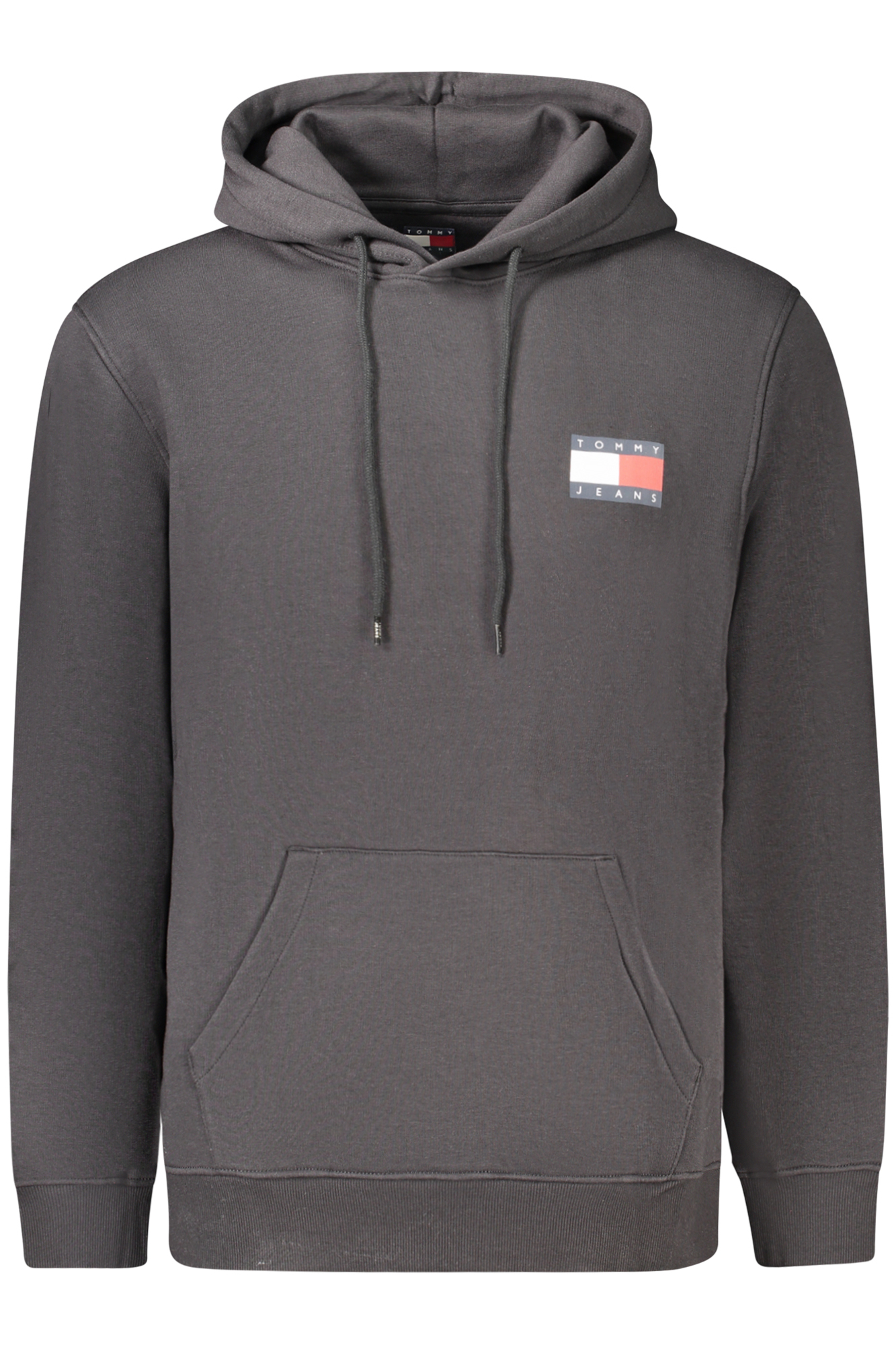 TOMMY HILFIGER FELPA SENZA ZIP UOMO - Nero