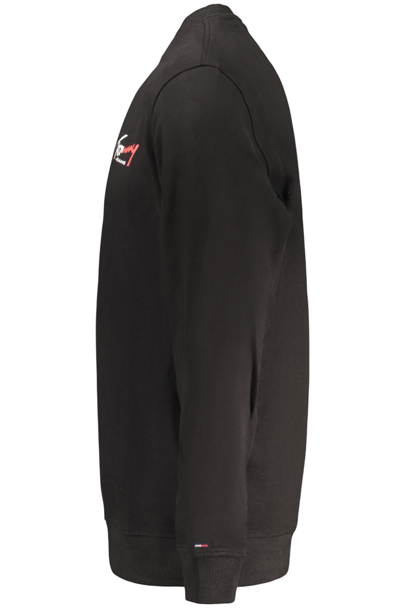 TOMMY HILFIGER FELPA SENZA ZIP UOMO - Nero - immagine 3