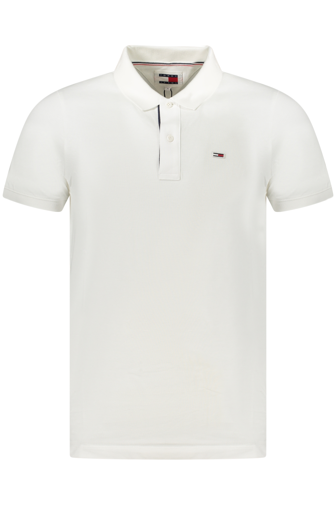 TOMMY HILFIGER POLO MANICHE CORTE UOMO - Bianco