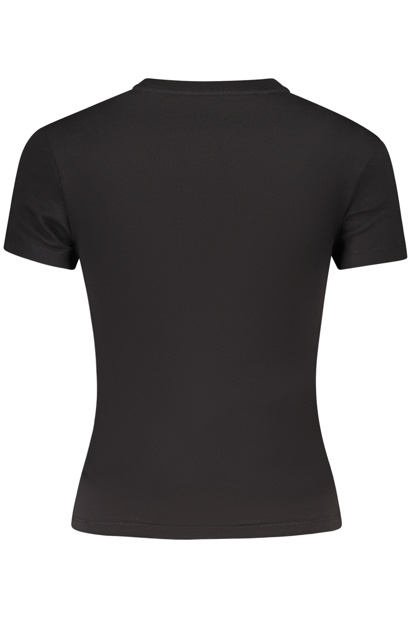 TOMMY HILFIGER T-SHIRT MANICHE CORTE DONNA - Nero - immagine 2