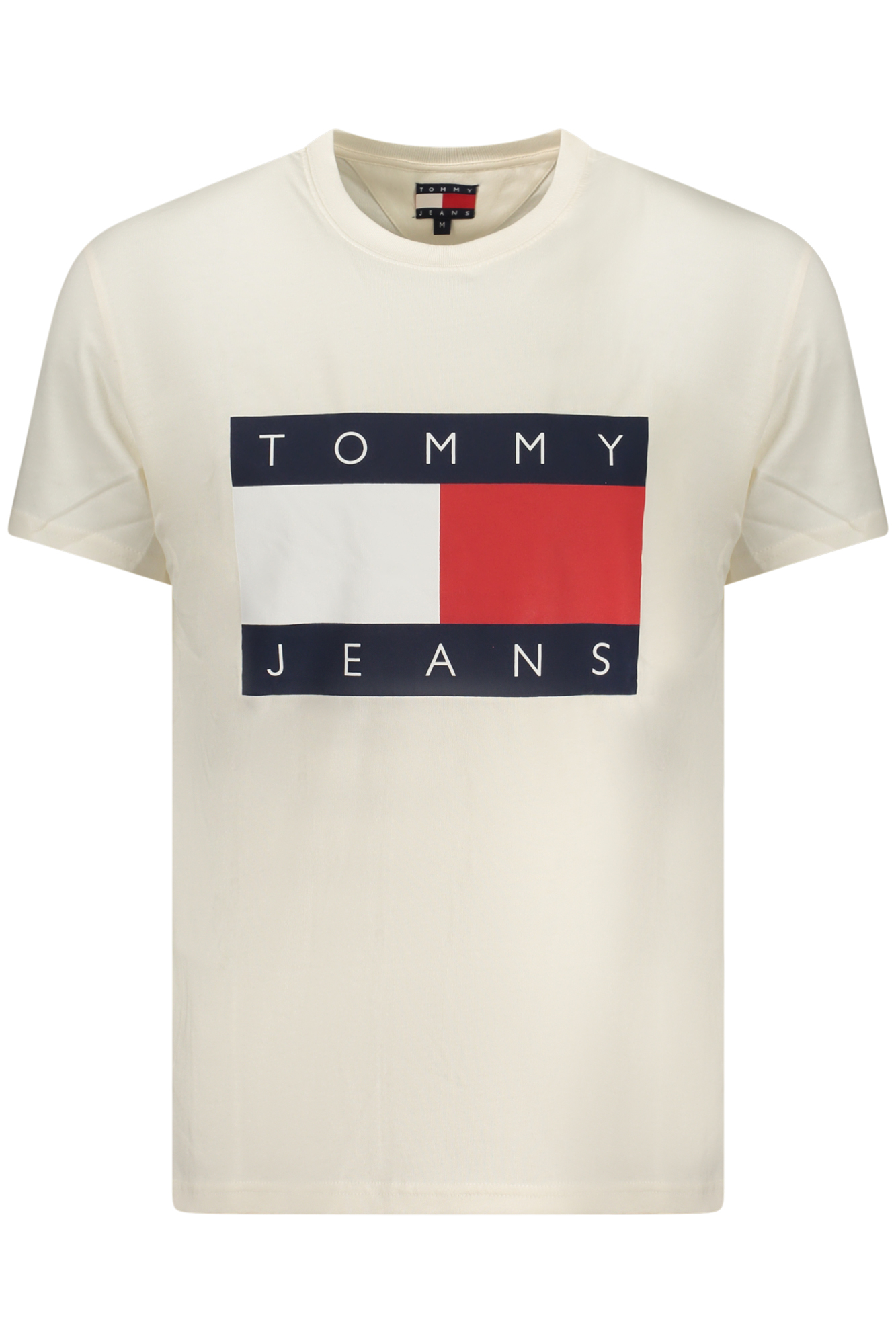 TOMMY HILFIGER T-SHIRT MANICHE CORTE UOMO - Bianco