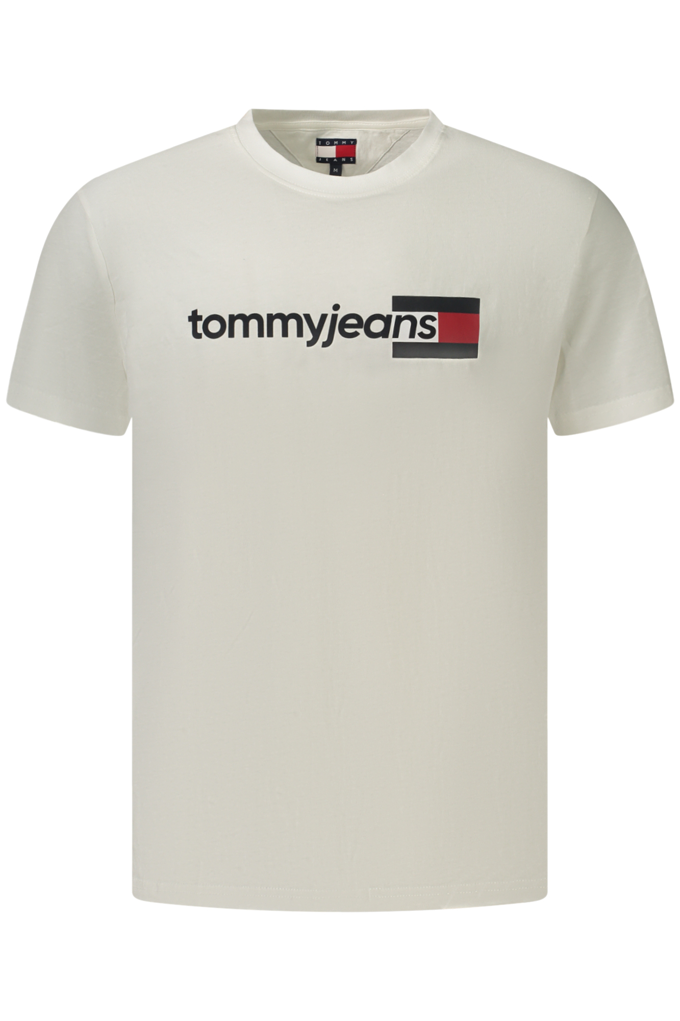 TOMMY HILFIGER T-SHIRT MANICHE CORTE UOMO - Bianco