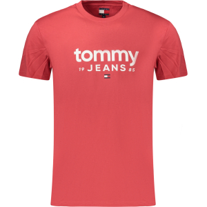 TOMMY HILFIGER T-SHIRT MANICHE CORTE UOMO - Rosso