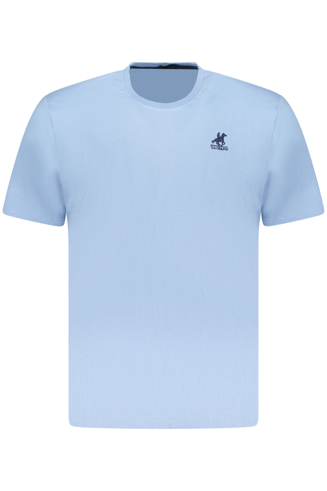 U.S. GRAND T-SHIRT MANICHE CORTE UOMO - Azzurro