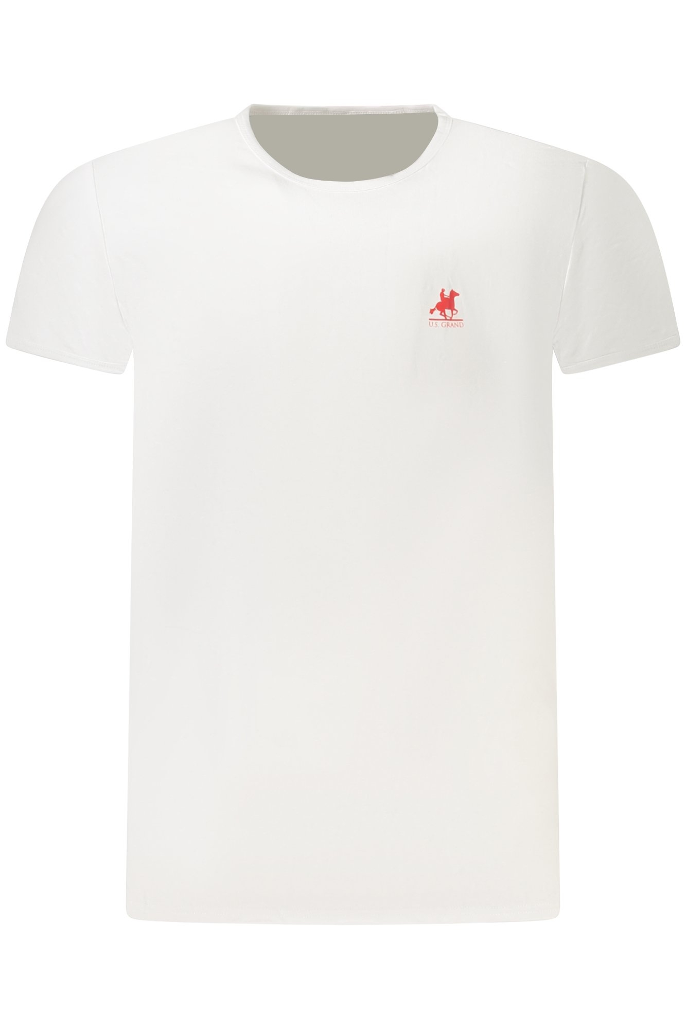 U.S. GRAND T-SHIRT MANICHE CORTE UOMO - Bianco