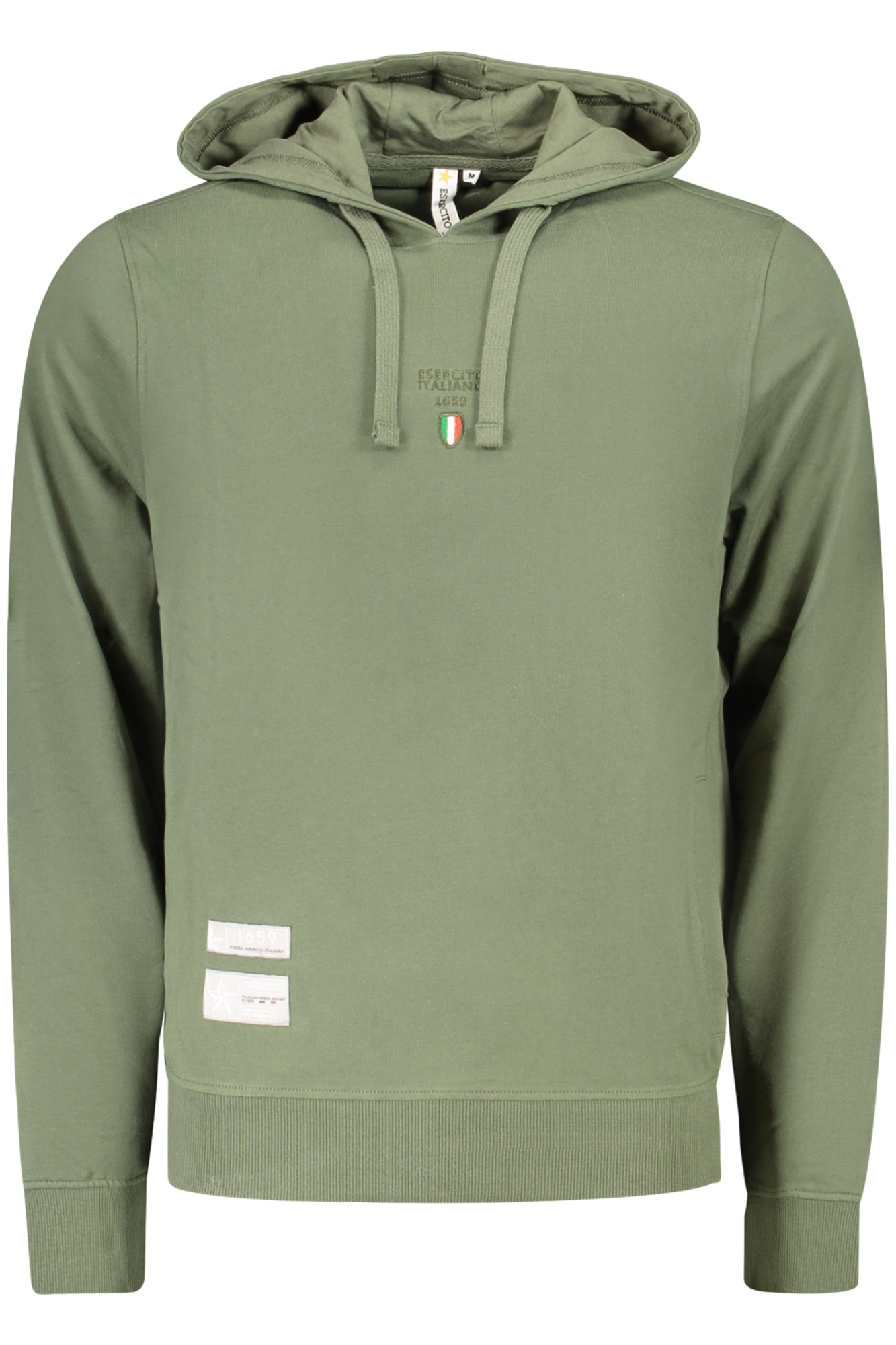 ACCADEMIA MILITARE FELPA SENZA ZIP UOMO - Verde