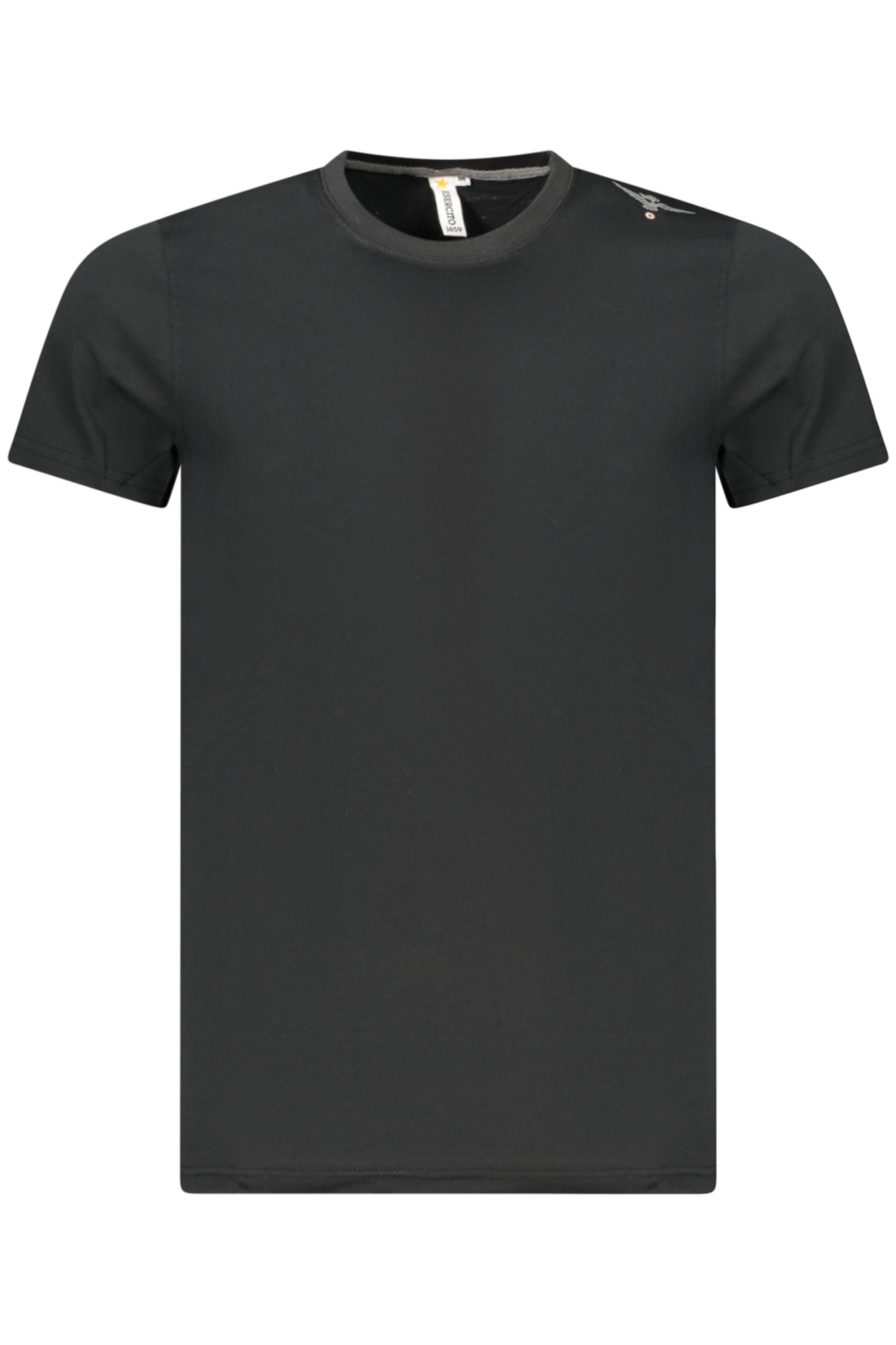 ACCADEMIA MILITARE T-SHIRT MANICHE CORTE UOMO - Nero
