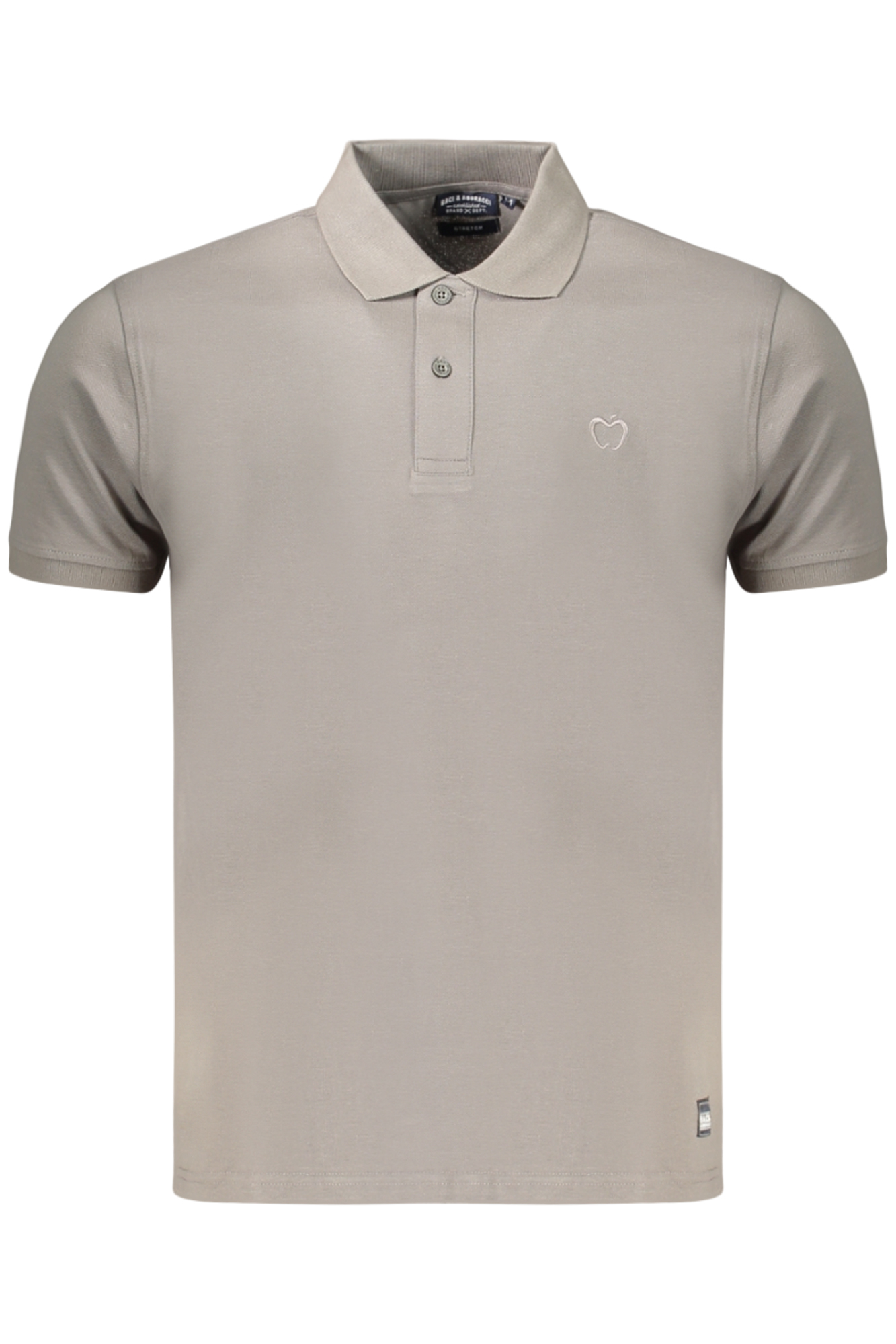 BACI&ABBRACCI POLO MANICHE CORTE UOMO - Grigio