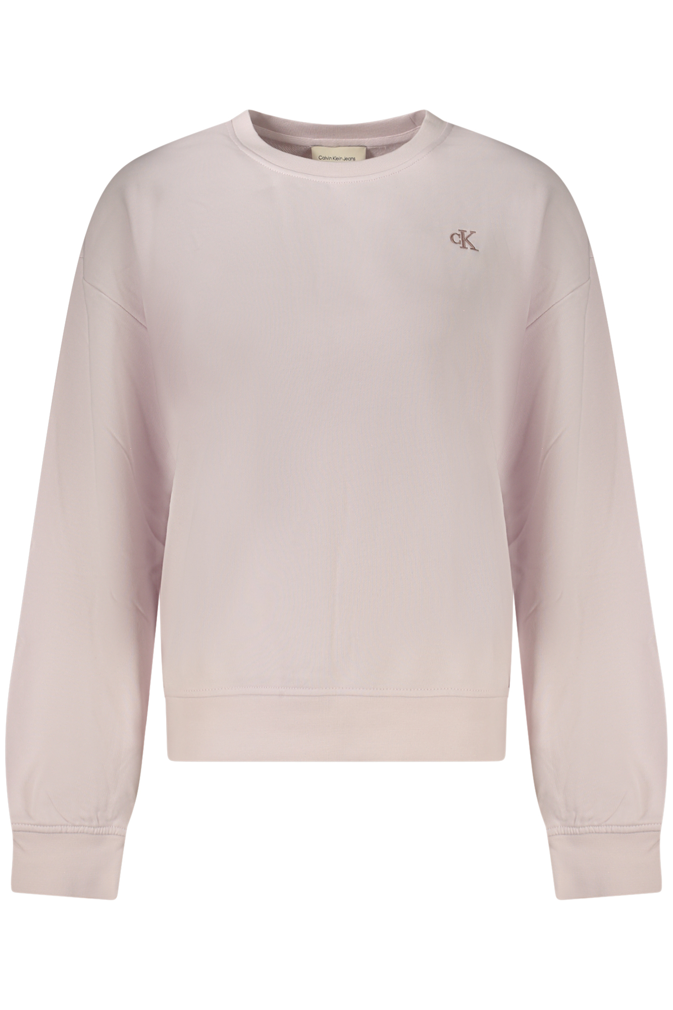 CALVIN KLEIN FELPA SENZA ZIP DONNA - Rosa