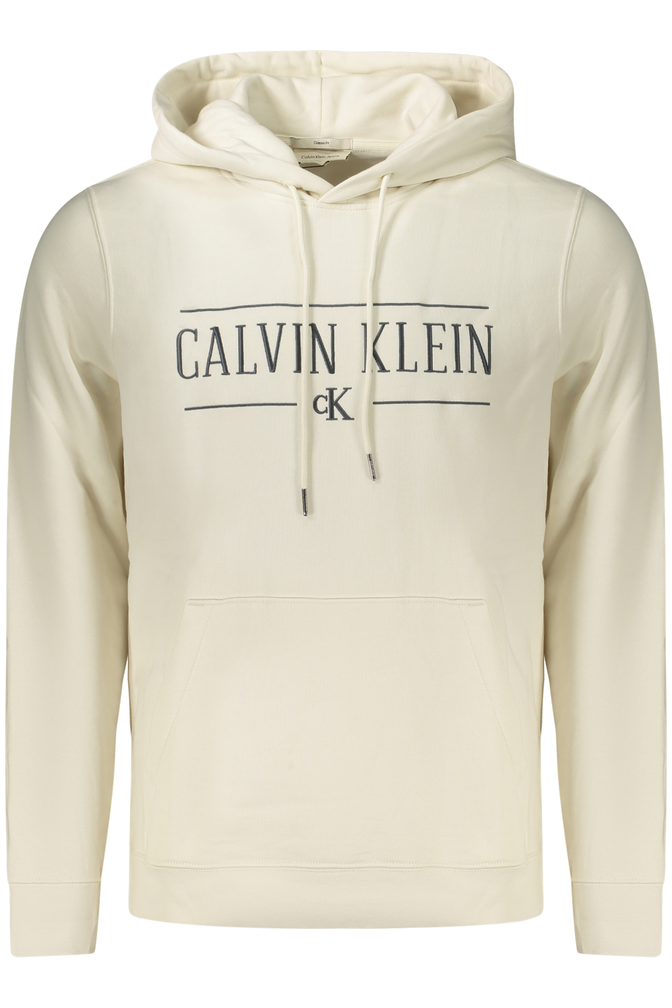 CALVIN KLEIN FELPA SENZA ZIP UOMO - Bianco